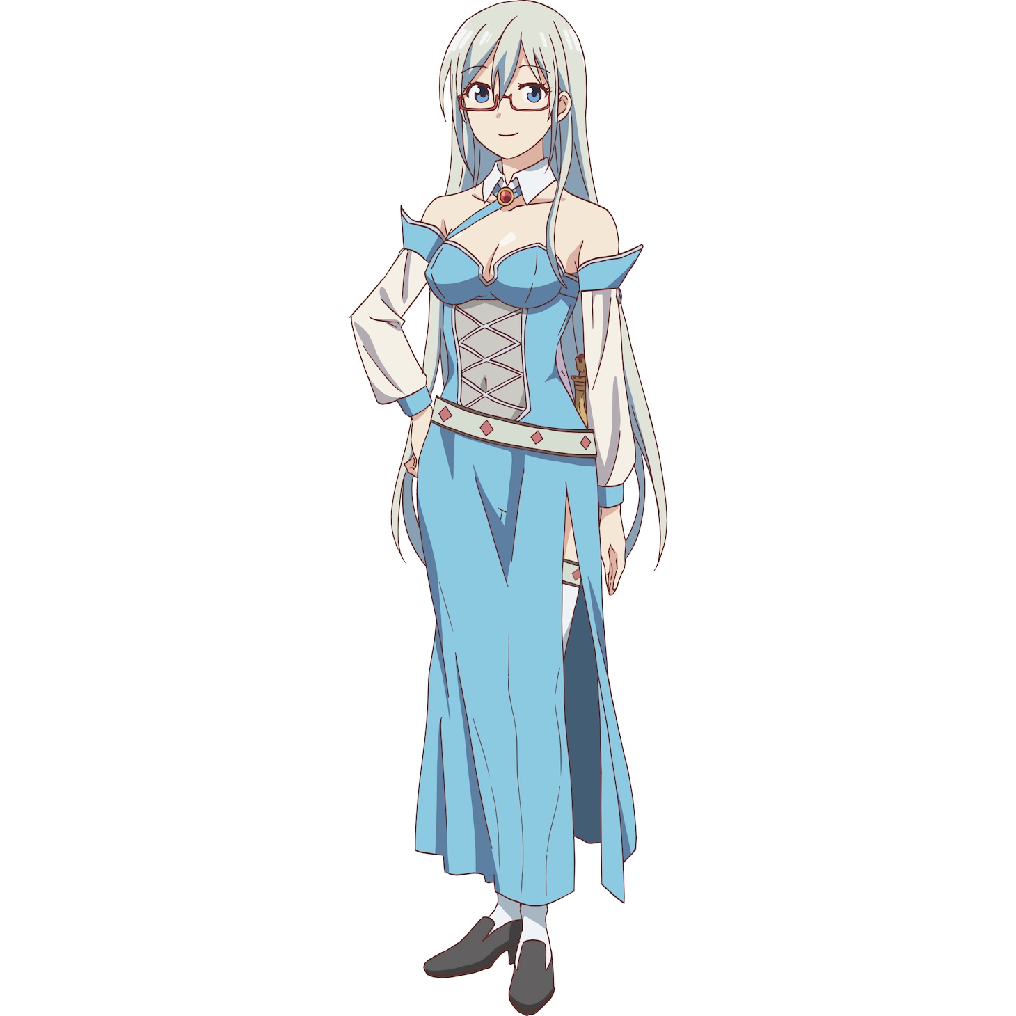 エレオノール・ボヌフォワ（CV：上田麗奈） (c)高山理図/MFブックス/「異世界薬局」製作委員会