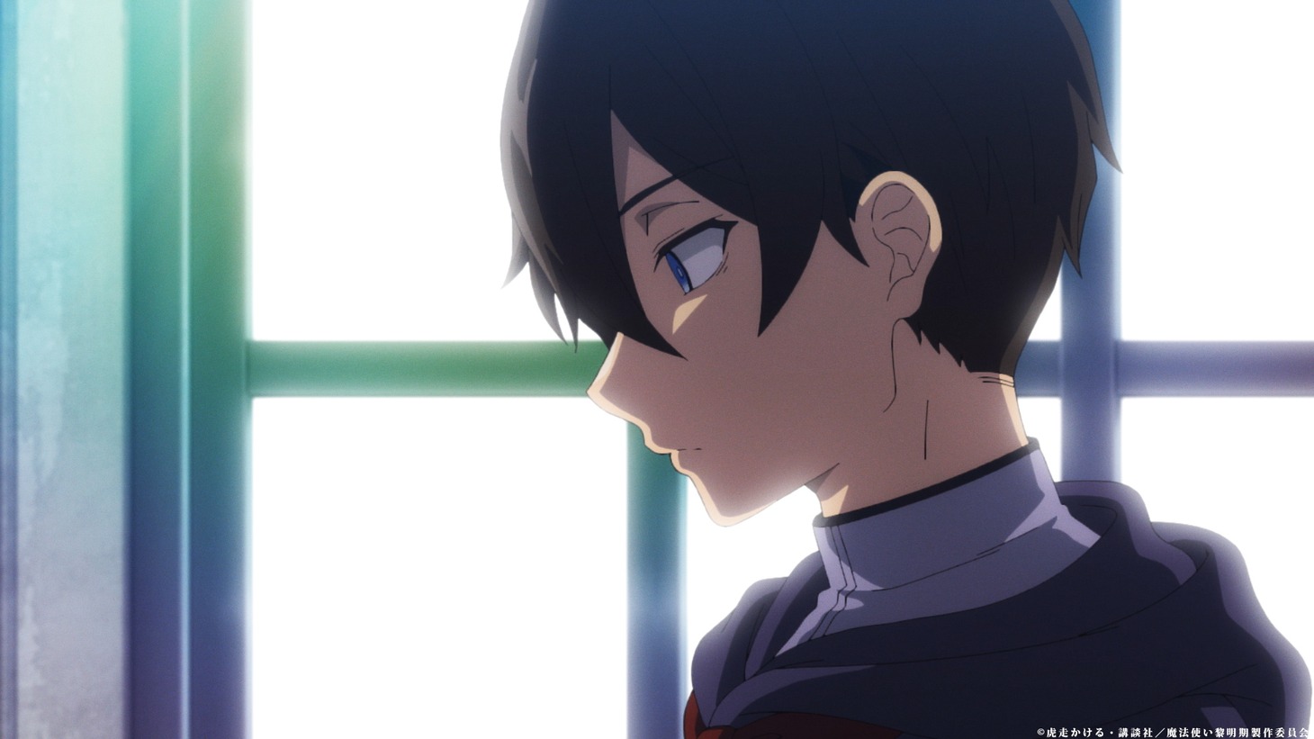 TVアニメ「魔法使い黎明期」第1話「劣等生と杖の魔女」より。