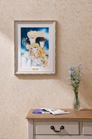 「蒼の封印」の直筆サイン入り複製原画の「オールキャラクター」。画像はサインが入る前の商品見本。