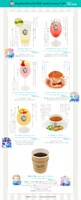 「PandoraHearts 15th Anniversary Cafe」ドリンクメニュー