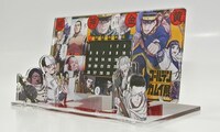 「ゴールデンカムイ展」グッズ付きチケット特典の「アクリル万年カレンダー」。 (c)野田サトル/集英社