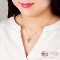 「Crystal Carillon & Pegasus Dream Necklace」着用イメージ