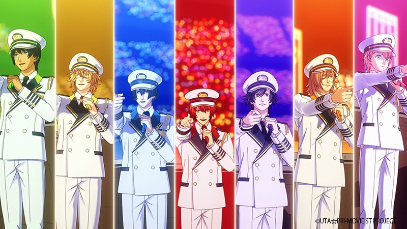 「劇場版 うたの☆プリンスさまっ♪ マジLOVEスターリッシュツアーズ」特報映像より。