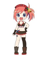 高輪バーサス戦（CV：上坂すみれ）。パチスロ機「バーサス」が変身した女の子。何に対しても全力でぶつかっていく、元気いっぱいパワフル系スロ娘。