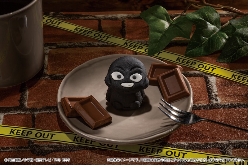 「名探偵コナン」の犯人が和菓子に、逮捕したくなる表情にこだわった一品