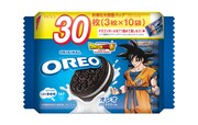「オレオ ドラゴンボールパック バニラクリーム 30枚」外袋のパッケージデザイン。