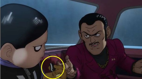 映画「ドラゴンボール超 スーパーヒーロー」オレオ風クッキーの登場シーンより。