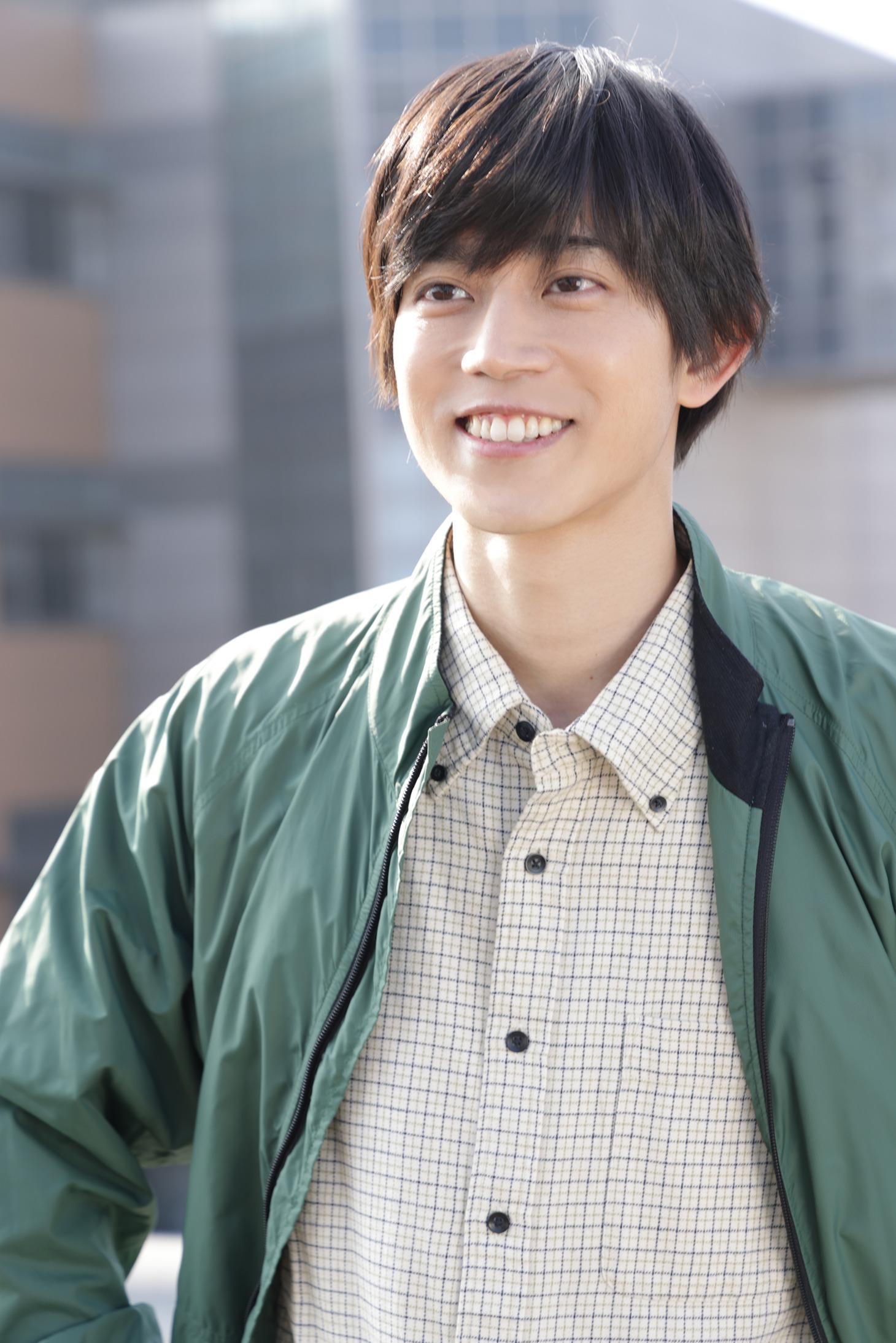 高橋健介扮する八代先輩。 (c)「不幸くんはキスするしかない！」製作委員会・MBS