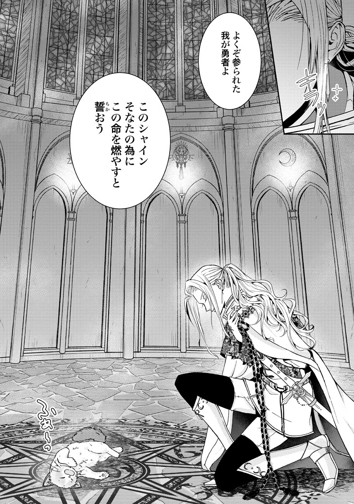 「異世界から勇者を召喚したら猫でした」より。