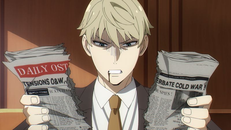 TVアニメ「SPY×FAMILY」第1話場面カット。