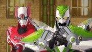 アニメ「TIGER & BUNNY 2」第1話場面カット