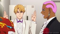 アニメ「TIGER & BUNNY 2」第1話場面カット