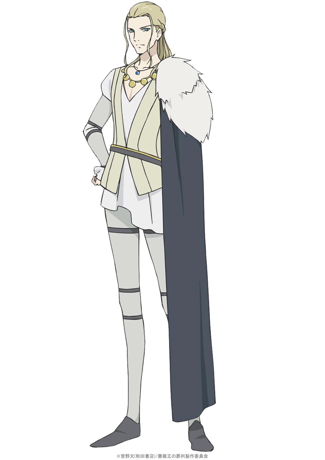 「薔薇王の葬列」第2クール登場キャラの設定画公開、4月10日放送13話の場面カットも