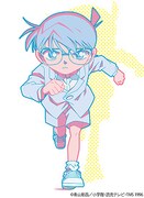 「名探偵コナン」とコスメブランド「ラヴィジア」コラボアイテムのイメージビジュアル。