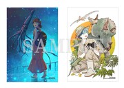 木下いたるが深海生物、椙下聖海が恐竜を描き下ろした両面ポストカード。