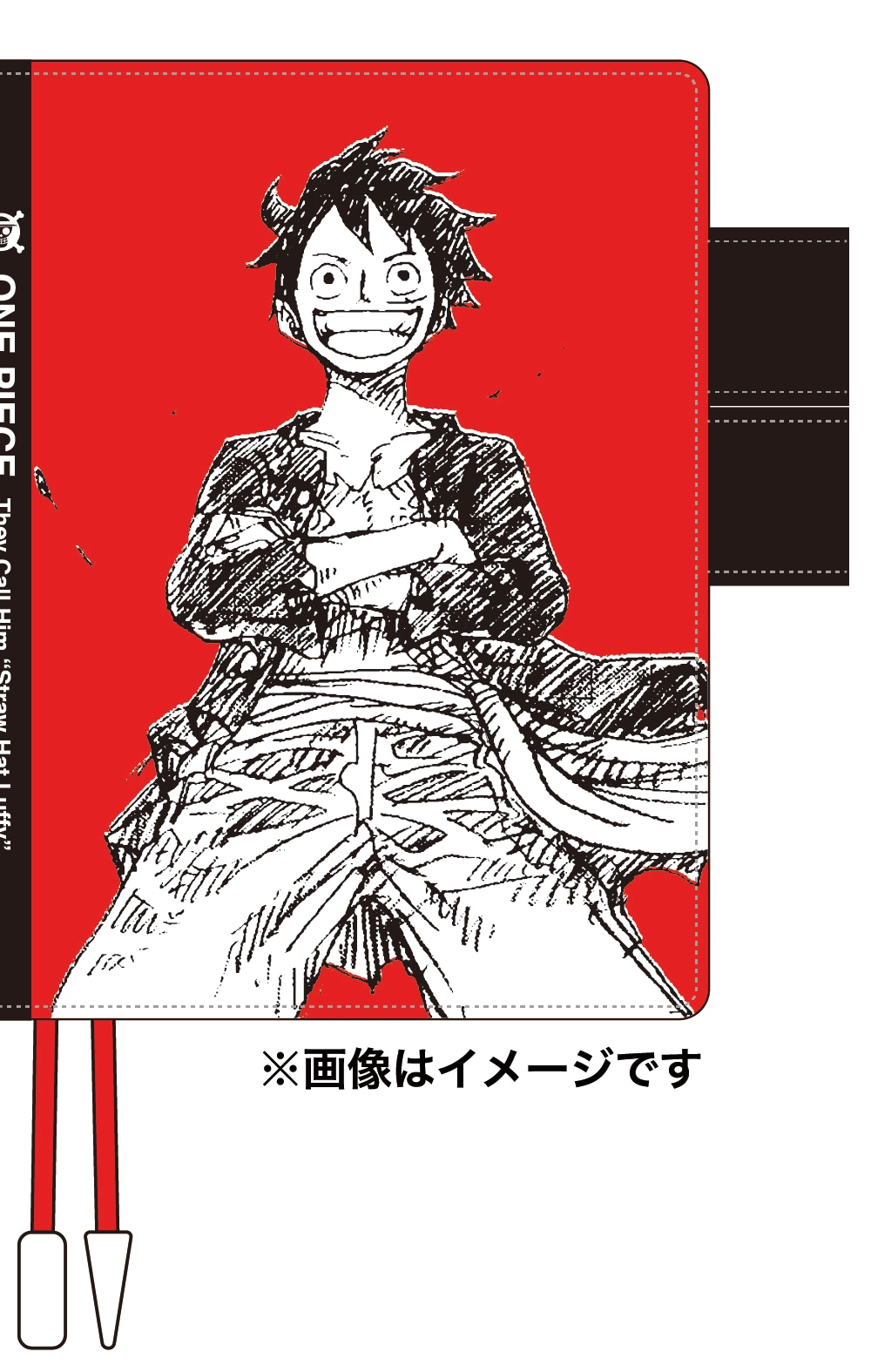 「ONE PIECE magazine」版ほぼ日手帳イメージ。