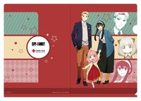 「SPY×FAMILY」献血キャンペーンでもらえるクリアファイル。