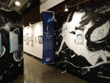 「萩尾望都SF原画展 宇宙にあそび、異世界にはばたく」より。