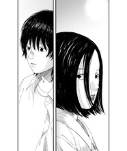 むつき潤「ホロウフィッシュ」の予告小カット。 (c)むつき潤／小学館