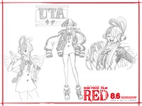 ウタの設定画。