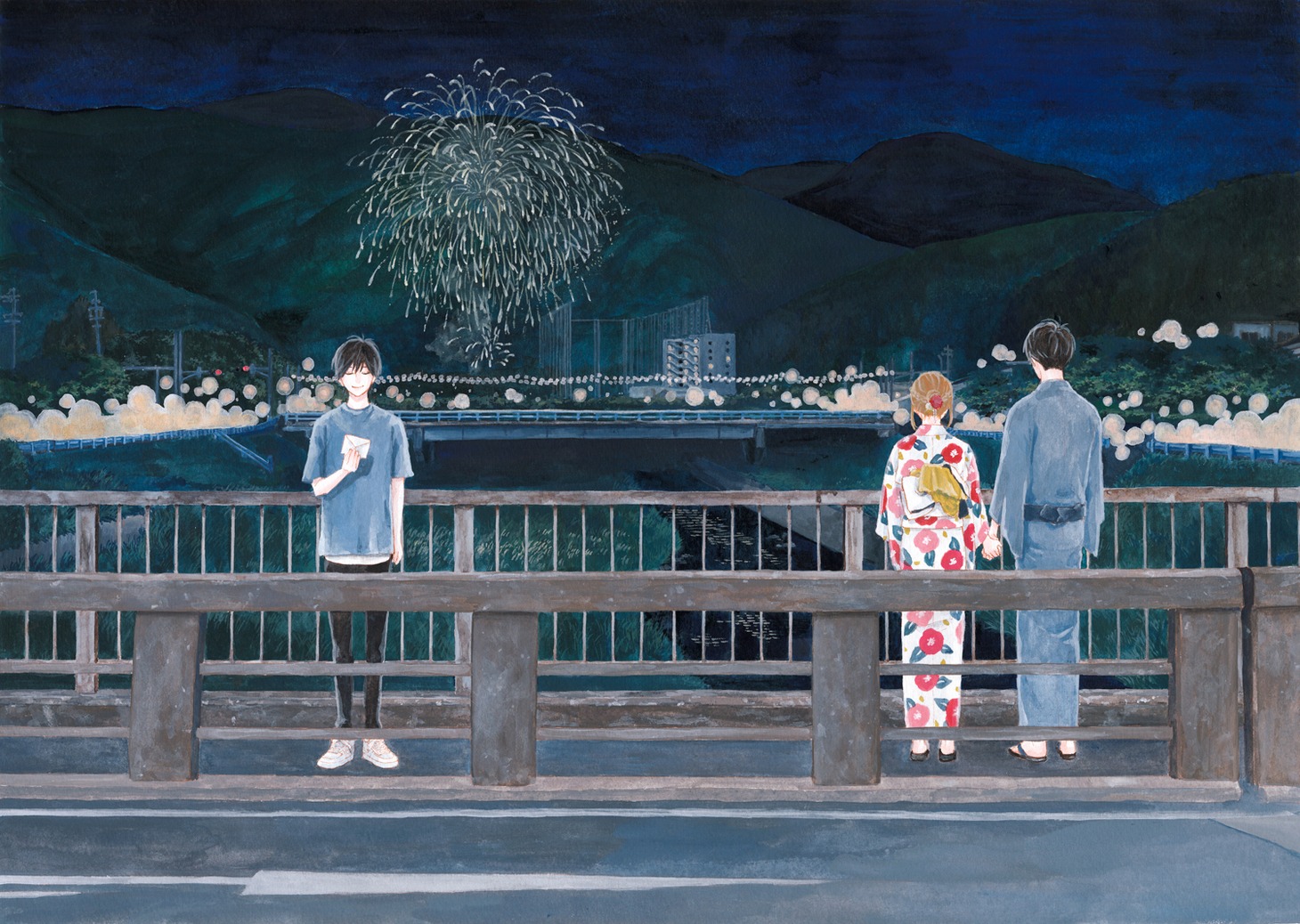 「orange」7巻のカバーイラスト。