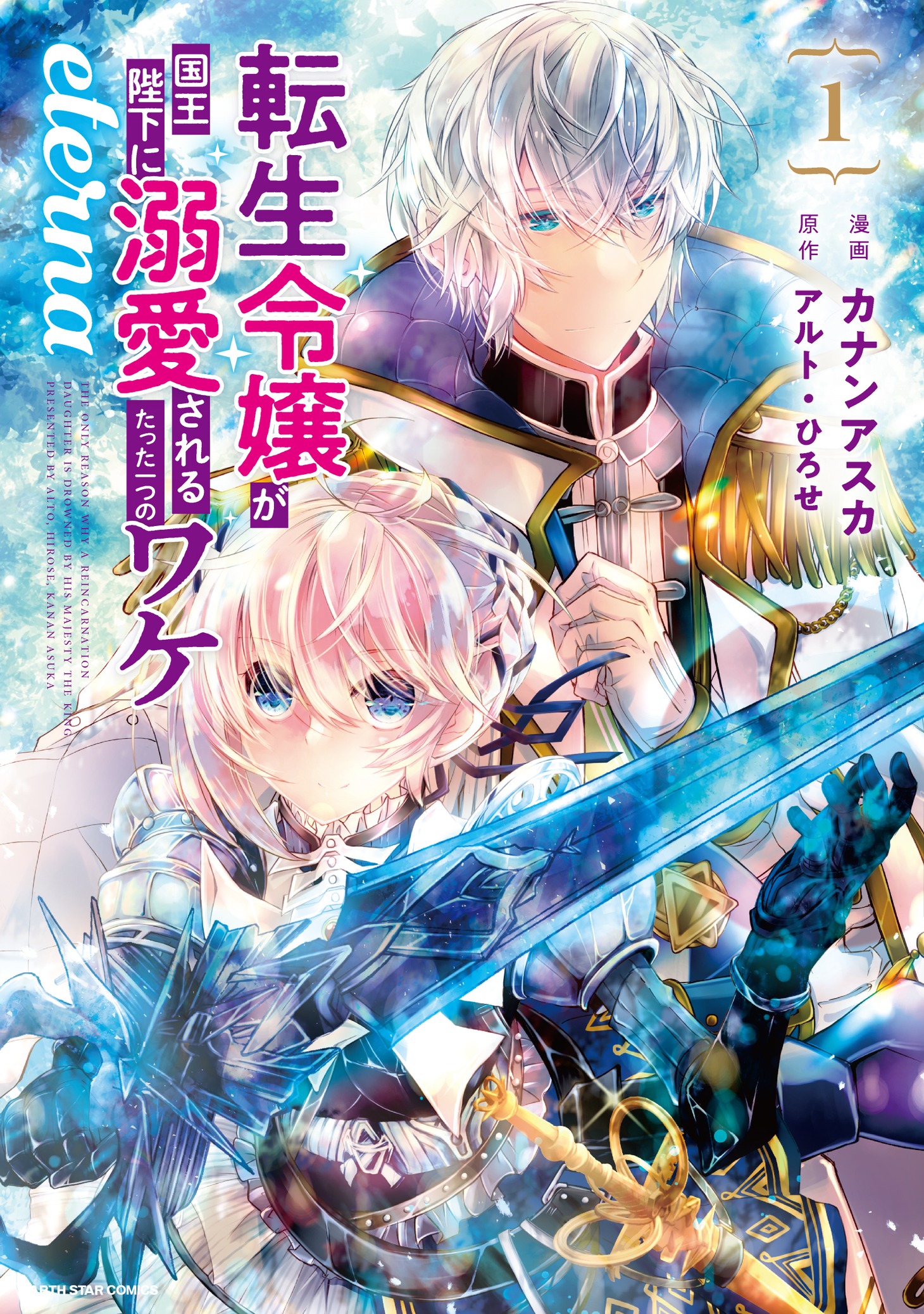 「転生令嬢が国王陛下に溺愛されるたった一つのワケ eterna」1巻