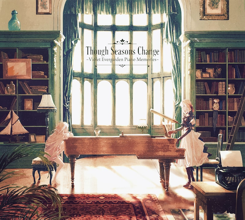 「Though Seasons Change ~Violet Evergarden Piano Memories~」ジャケット