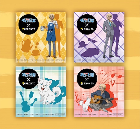 ドリンクを注文した人がもらえるコースター。