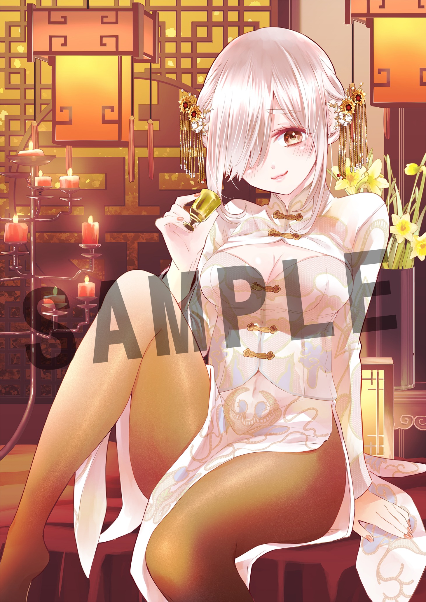 望月あいのイラスト。