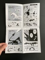 フリーペーパー「世界の終わりのいきもの図鑑」。