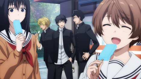 TVアニメ「トモダチゲーム」ノンクレジットエンディング映像より。