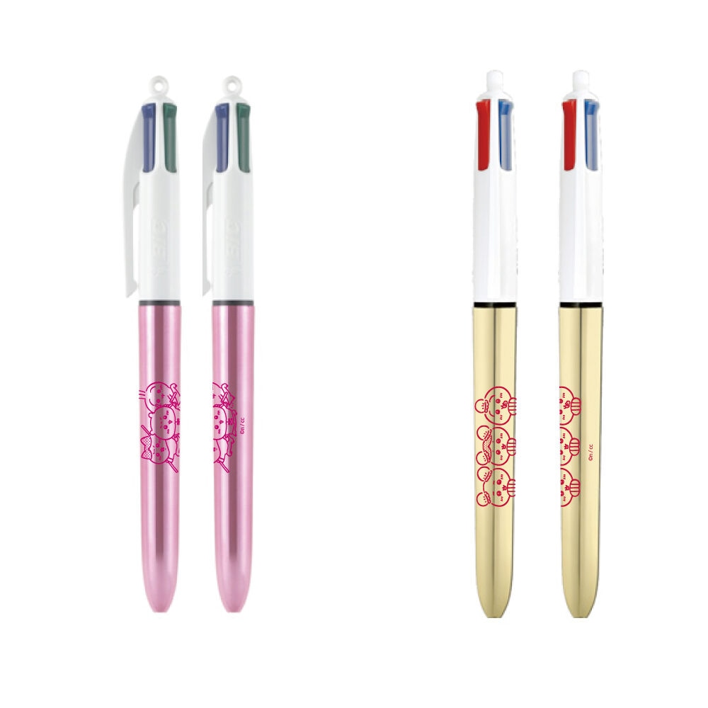 「BIC4色ボールペン」