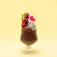 「ラッコ『いつもの』のアイスココア」