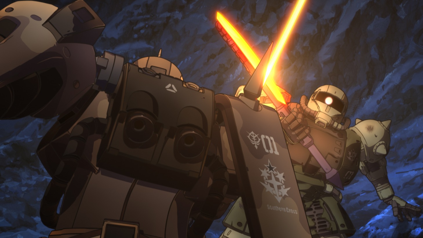 「機動戦士ガンダム ククルス・ドアンの島」より、メカアクションシーンの先行カット。