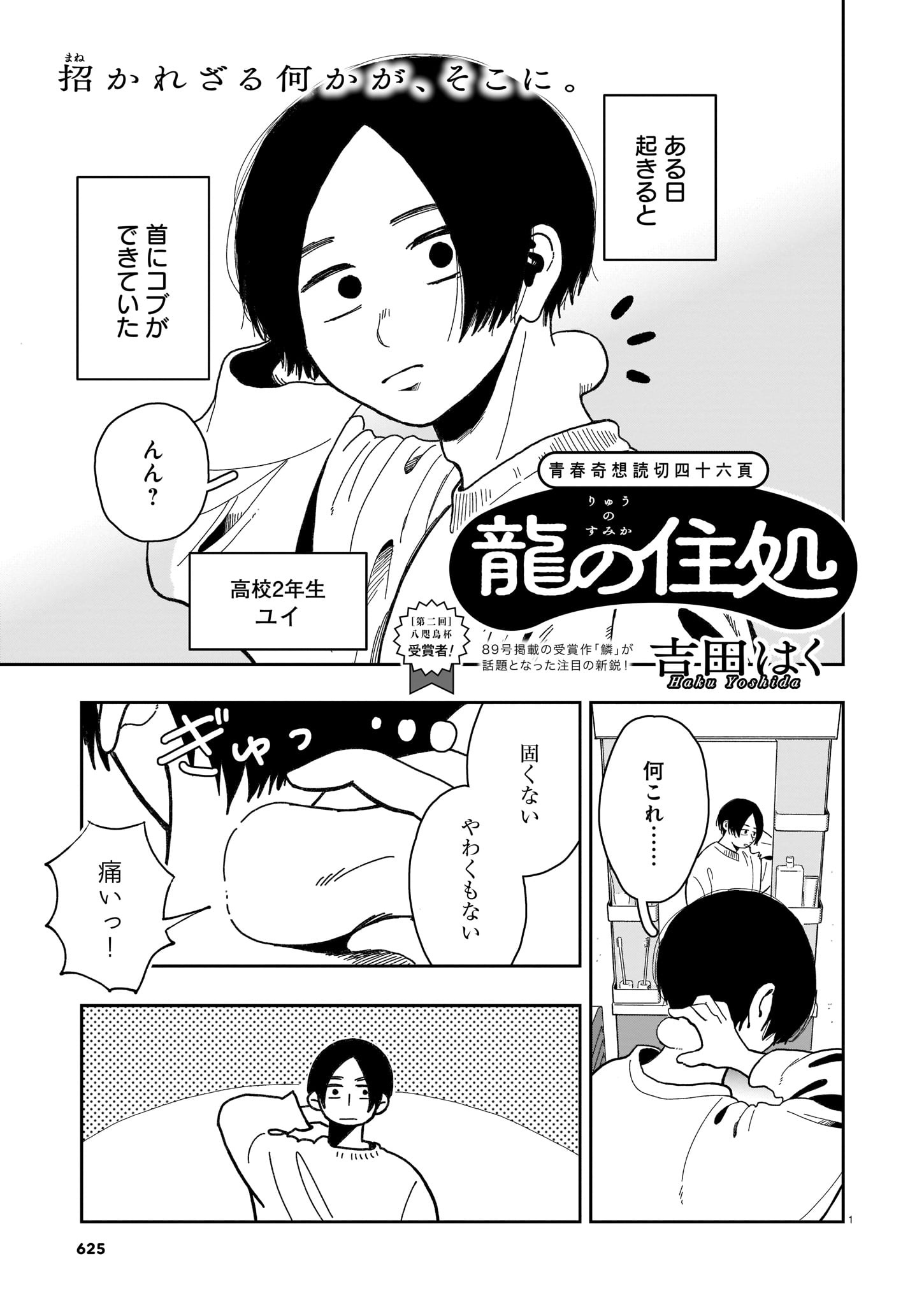 吉田はく「龍の住処」より。