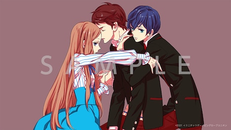 入場者特典第1弾の星野リリィ描き下ろしイラストシート。