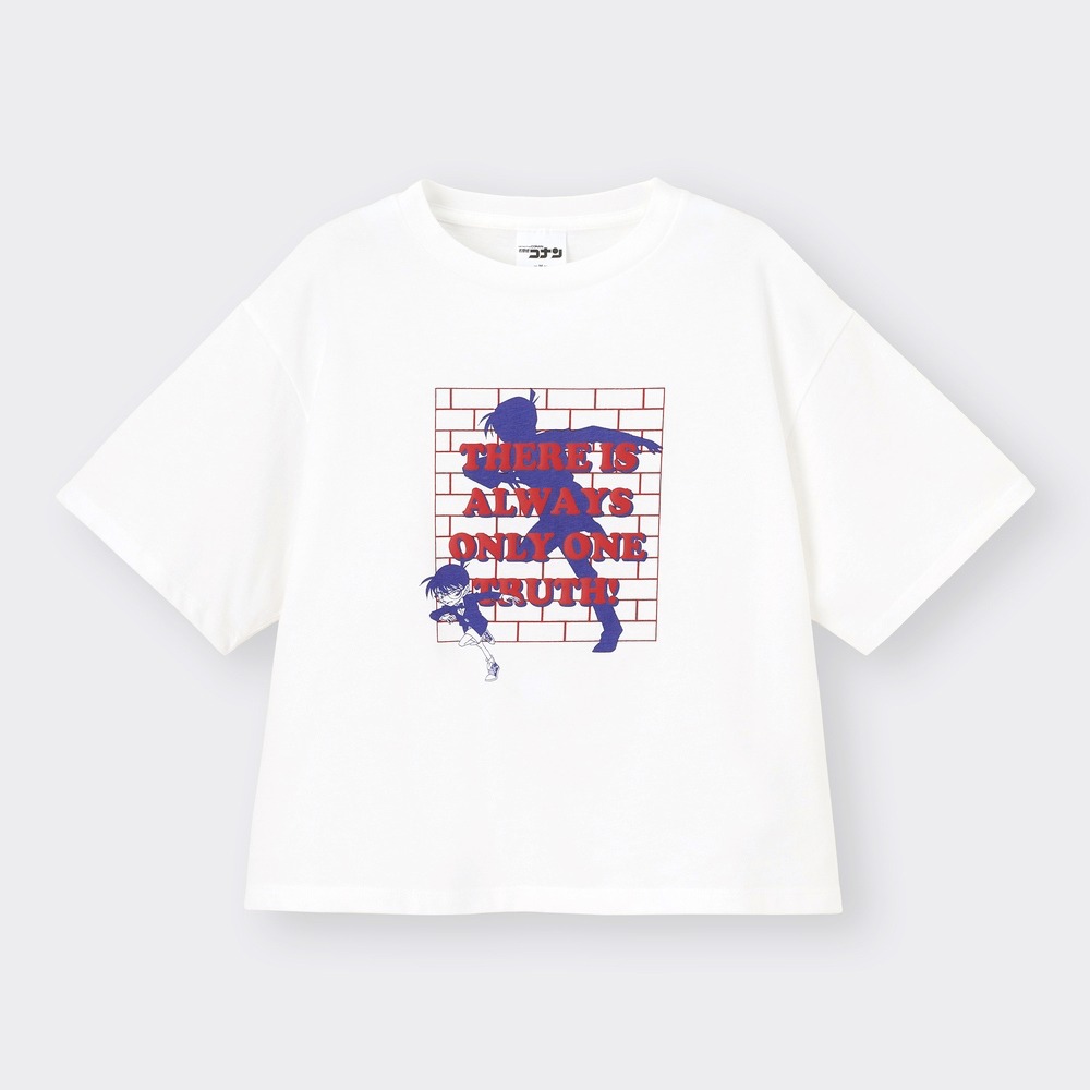 江戸川コナン・工藤新一モチーフのTシャツ。