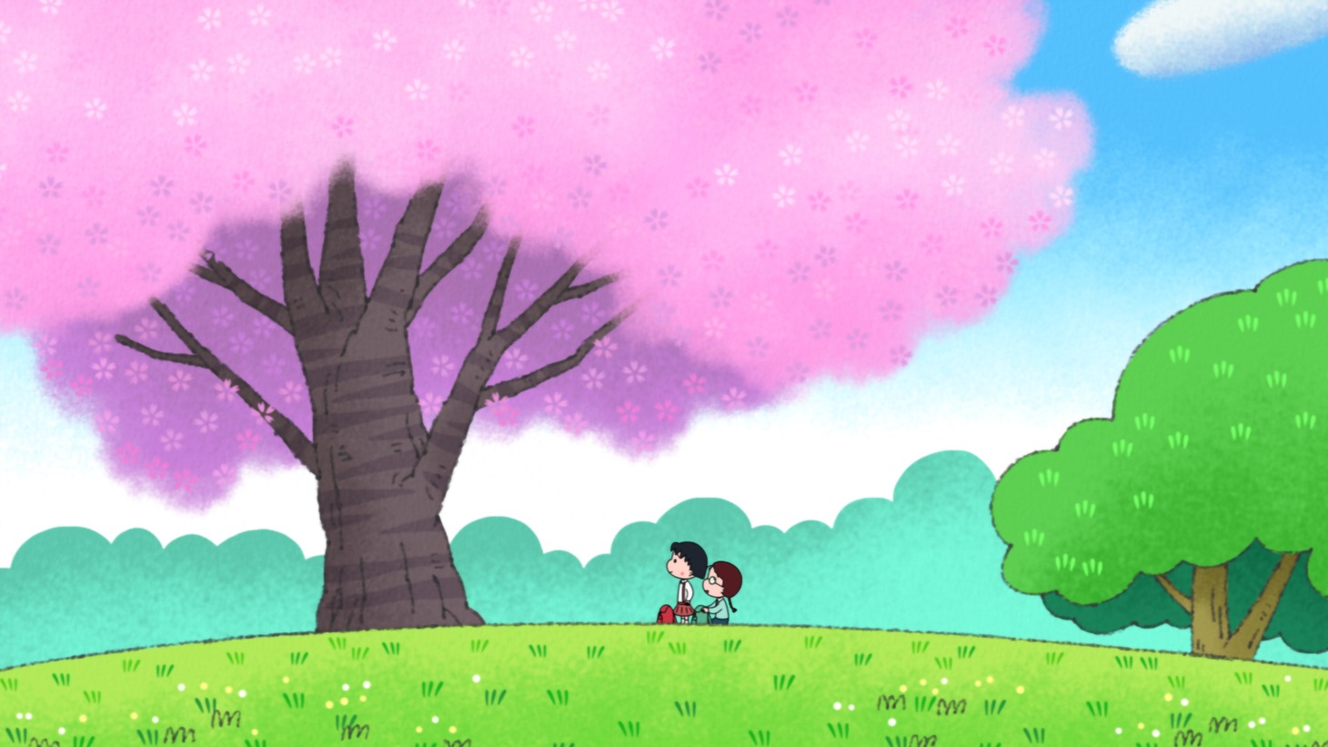 「まる子と山桜」より。