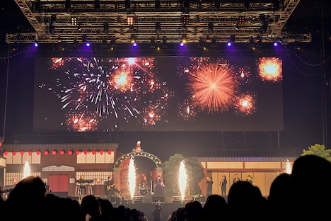 Aimerのステージの様子。