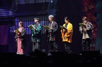 ステージプログラム「鬼滅の宴 -遊郭編-」の様子。