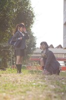 「ザッケン！」ショートムービーのメイキング画像。