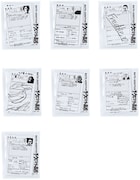 「魁!!クロマティ高校 入浴剤」。神山高志はコーヒーの香り、メカ沢新一はグレープフルーツの香り、フレディはマンゴーの香り、ゴリラはフォレストの香り、竹之内豊はイチゴミルクの香り、マスクド竹之内はホワイトフローラルの香り、山口ノボルはサンダルウッドの香りだ。