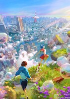 オリジナルアニメ「バブル」のカラースクリプト。東みずたまり（ゴキンジョ）