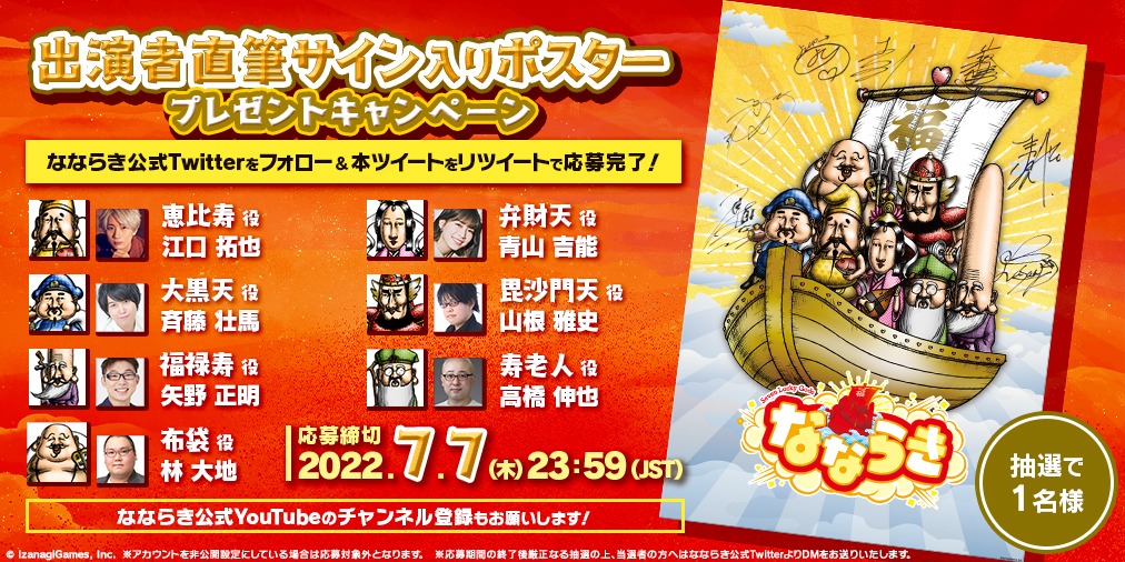 フォロー＆リツイートキャンペーンの詳細。