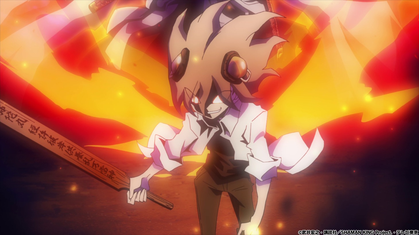 TVアニメ「SHAMAN KING」続編制作決定スポットより。