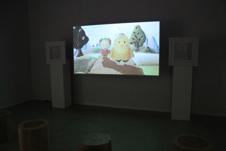 dwarfによるコマ撮りアニメーション。