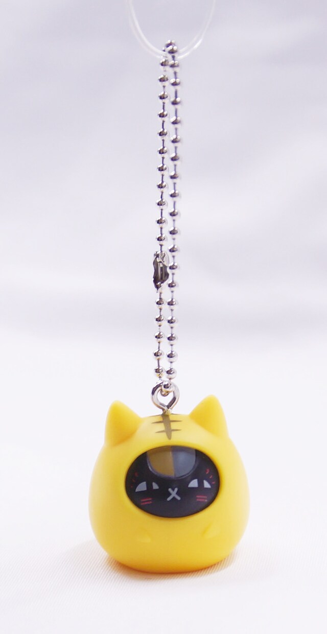 LaLa6月号付録の「ニャンコ先生フィギュアストラップ」。