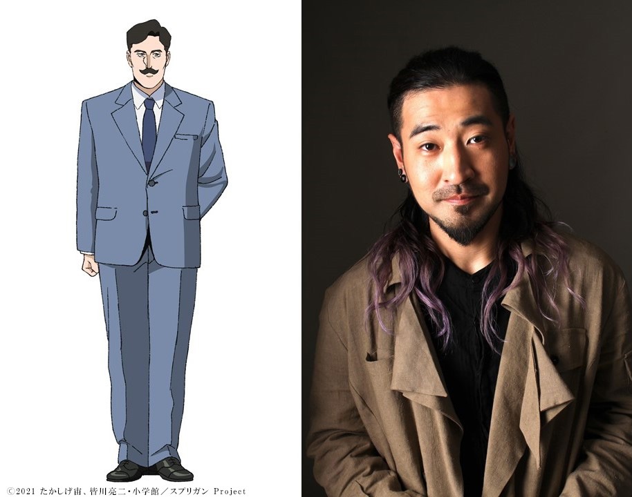 左からラリー・マーカスン、竹内良太。