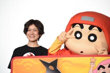 小林由美子としんのすけ。