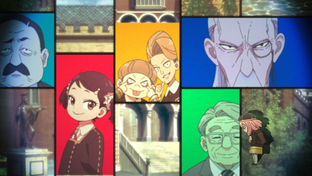 TVアニメ「SPY×FAMILY」エンディングアニメ映像より。